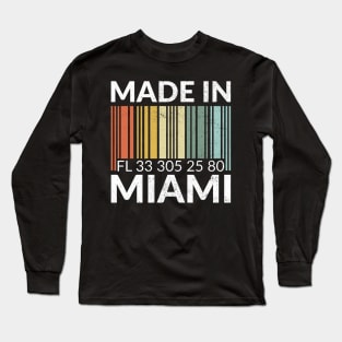 Made in Miami Long Sleeve T-Shirt